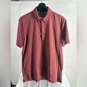 AG Adriano Goldschmied Green Label Premium red Polo Shirt